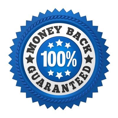 Money-back guarantee badge